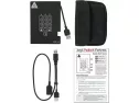 Apricorn 500gb Aegis Padlock Fortress Fips 140-2 Level 2 Validated 256..