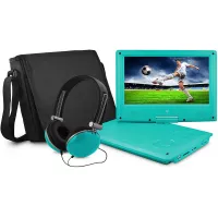 Ematic 9" Portable DVD Player with Matching Headphones and Bag - EPD909tl