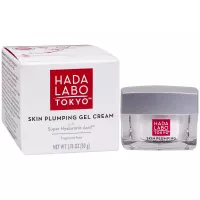 Hada Labo Tokyo Skin Plumping Gel Cream 1.76 Fl Oz - with Super Hyaluronic Acid & Collagen - 24 Hour Moisture & visible Line Plumping Fragrance & Paraben Free Non-Comedogenic (Packaging May Vary)