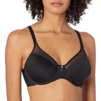 Bali Women's One Smooth U Ultra Light Illusion Neckline Underwire Bra