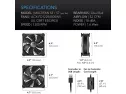 Ac Infinity Multifan S7, Quiet Dual 120mm Usb Fan, Ul-certified For Re..