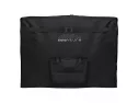 Saloniture Professional Portable Massage Table With Backrest - Black