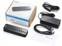 Anker 10 Port 60w Data Hub With 7 Usb 3.0 Ports And 3 Poweriq Charging Ports For Macbook, Mac Pro/mini, Imac, Xps, Surface Pro, Iphone 7, 6s Plus, Ipad Air 2, Galaxy Series, Mobile Hdd, And More