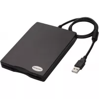 3.5" USB Floppy Disk Drive External Portable 1.44 MB FDD for PC Windows 2000/XP/Vista/Windows 7/8 +Dustproof Scratch-Resistant External Bag Case,No External Driver,Plug and Play