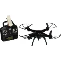 Syma X5SW Explorers2 2.4G 4CH 6-Axis Gyro RC Headless Quadcopter with 0.3MP Wifi Camera (FPV) BLACK