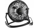 Ikross Usb Fan Usb Mini Desktop Office Fan With 360 Rotation - Black For Pc Computer Laptop Chromebook Ultrabook