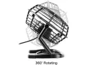 Ikross Usb Fan Usb Mini Desktop Office Fan With 360 Rotation - Black For Pc Computer Laptop Chromebook Ultrabook