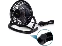 Ikross Usb Fan Usb Mini Desktop Office Fan With 360 Rotation - Black For Pc Computer Laptop Chromebook Ultrabook