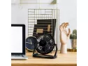 Ikross Usb Fan Usb Mini Desktop Office Fan With 360 Rotation - Black For Pc Computer Laptop Chromebook Ultrabook