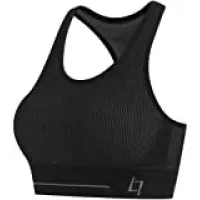 FITTIN Racerback Sports Bras for Women- Padded Seamless High Impact Support for Yoga Gym Workout Fitness