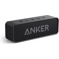 Upgraded, Anker Soundcore Bluetooth Speaker with IPX5 Waterproof, Stereo Sound, 24H Playtime, Portable Wireless Speaker for iPhone, Samsung and More