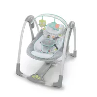 Ingenuity Swing 'n Go Portable Baby Swings - Hugs & Hoots (10247)