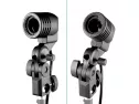 Neewer 2.6m X 3m/8.5ft X 10ft Background Support System And 800w 5500k Umbrellas Softbox Continuous Lighting Kit For Photo Studio Product,portrait And Video Shoot Photography