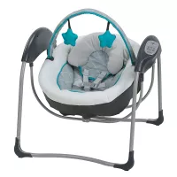 Graco Glider Lite Baby Swing, Finch