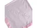 Custom Catch Personalized Baby Blanket For Girls - Pink - Newborn Or I..