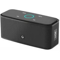 DOSS SoundBox Touch Portable Wireless Bluetooth Speakers with 12W HD Sound and Bass, 20H Playtime, Handsfree, Speakers for Home, Outdoor, Travel-Black