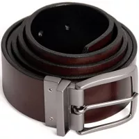 Logical Leather Reversible Men’s Belt - Genuine Full Grain Leather Belts for Men