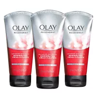 Olay Regenerist Regenerating Cream Cleanser Face Wash, 5 Oz, Pack of 3 (Packaging May Vary)