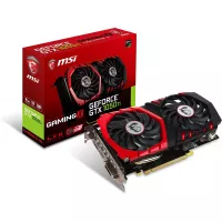 MSI Computer Video Graphic Cards GeForce GTX 1050 TI GAMING X 4G, 4GB