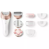 Epilators by Philips Satinelle Prestige Wet and Dry Epilator BRE650