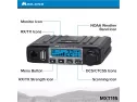 Midland - Mxt115, 15 Watt Gmrs Micromobile Two-way Radio - 8 Repeater Channels, 142 Privacy Codes, Noaa Weather Scan + Alert & External Magnetic Mount Antenna (single Pack) (black)