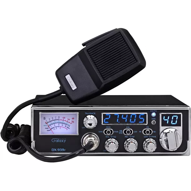 Galaxy Dx-939f Mobile Am Cb Radio With Frequency Counter & Backlit..