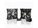 Ac Infinity Multifan S7-p, Quiet Dual 120mm Ac-powered Fan With Speed Control, Ul-certified For Receiver Dvr Playstation Xbox Component Cooling