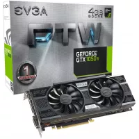 EVGA GeForce GTX 1050 Ti FTW Gaming Graphic Cards ACX 3.0, 4GB GDDR5, DX12 OSD Support (PXOC) Graphics Card 04G-P4-6258-KR