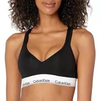 Calvin Klein Women's Modern Cotton Lightly Lined Bralette