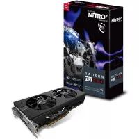 Sapphire 11265-01-20G Radeon NITRO+ Rx 580 8GB GDDR5 Dual HDMI/ DVI-D/ Dual DP with Backplate (UEFI) PCI-E Graphics Card