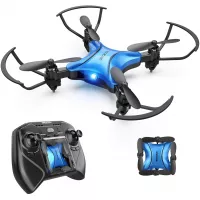 DROCON Foldable Mini Drone for Kids or Adults, Best Gift Portable Pocket Quadcopter with Altitude Hold 3D Flips and Headless Mode Easy to Fly, Small Durable RC Helicopter for Beginners