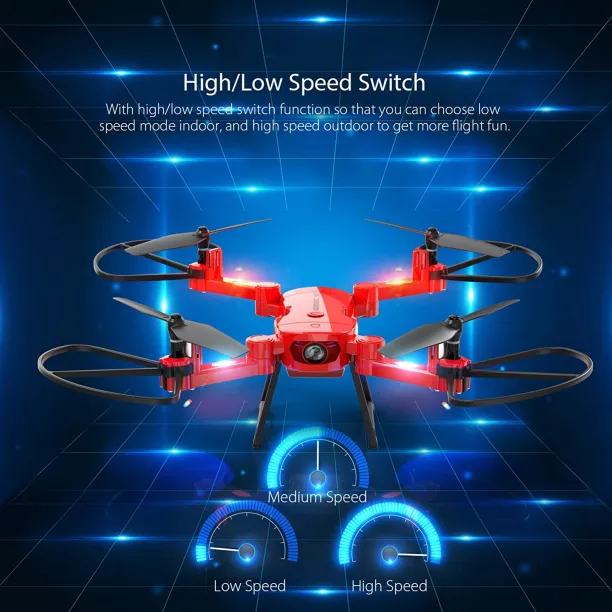 GoolRC T32 FPV Drone Foldable With WiFi Camera Live Video Headless Mode 2.4ghz 4 for sale online 