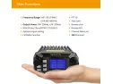 Radioddity Db25 Pro Dual Band Quad-standby Mini Mobile Car Truck Radio..