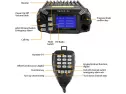 Radioddity Db25 Pro Dual Band Quad-standby Mini Mobile Car Truck Radio..