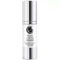 Peptide Complex Serum by Microderm GLO - Best Skin Toning, Facial Tightening, 100% PURE & NATURAL, Plump, Hydrate & Nourish Your Face, Boosts Collagen & Heals Skin While Improving Tone & Texture, 1oz
