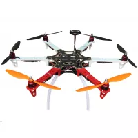 Hobbypower DIY F550 Hexacopter Frame Kit with Pixhawk Fight Controller+7M GPS +Simonk 30A ESC + 2212 920KV Motor