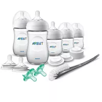 Philips Avent Natural Baby Bottle Newborn Starter Gift Set, SCD206/03