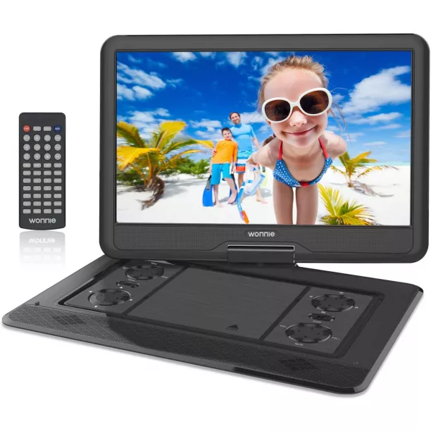 Wonnie 17.9’’ Large Portable Dvd/cd Player With 15.6‘’ Swivel ..