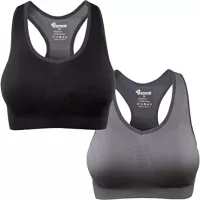 BAOMOSI Women's Seamless Racerback Sports Bra High Impact Support Yoga Gym Workout Fitness