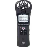 Zoom H1n Portable Recorder, Onboard Stereo Microphones, Camera Mountable, Records to SD Card, Compact, USB Microphone, Overdubbing, Dictation, For Recording Music, Audio for Video, and Interviews