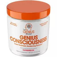 Genius Consciousness - Super Nootropic Brain Booster Supplement - Enhance Focus, Boost Concentration & Improve Memory | Mind Enhancement with Alpha GPC & Lions Mane Mushroom for Neuro Energy & IQ