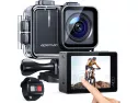 Apeman A100 Action Camera 4k 50fps Touchscreen Ultra Hd 20mp Wifi Spor..