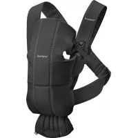 BABYBJÖRN Baby Carrier Mini, Cotton, Black