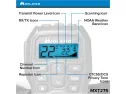 Midland Micromobile 15w Gmrs Two-way Radio With Integrated Control Mic..