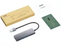 Aukey Usb 3.0 Hub Ultra Slim 4-port Usb Hub In Aluminum Compatible With Mac Pro/mini, Microsoft Surface Pro, Dell Xps 15, And More