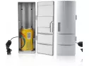 Mini Car Refrigerator, Usb Fridge Freezer Cans Drink Beer Cooler Warme..