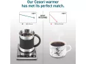 Cosori Coffee Mug Warmer & Mug Set,electric 24watt Beverage Cup Wa..