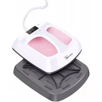 PowerPress HPM-0000-PK Heat Press Machine Portable-Pink，12"x10"