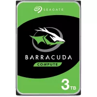 Seagate BarraCuda 3TB Internal Hard Drive HDD – 3.5 Inch SATA 6Gb/s 5400 RPM 256MB Cache for Computer Desktop PC – Frustration Free Packaging (ST3000DM007)