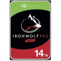 Seagate IronWolf Pro 14TB NAS Internal Hard Drive HDD – CMR 3.5 Inch SATA 6Gb/s 256MB Cache for RAID Network Attached Storage, Data Recovery Service – (ST14000NE0008)